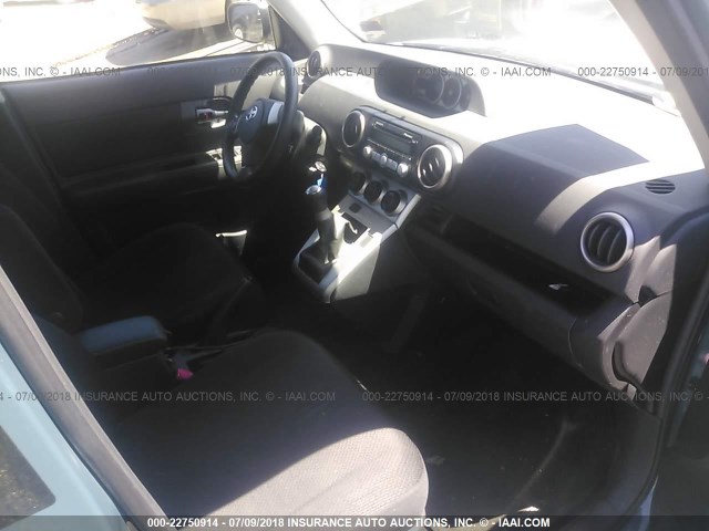 JTLKE50E491090719 - 2009 TOYOTA SCION XB Blau Foto 5