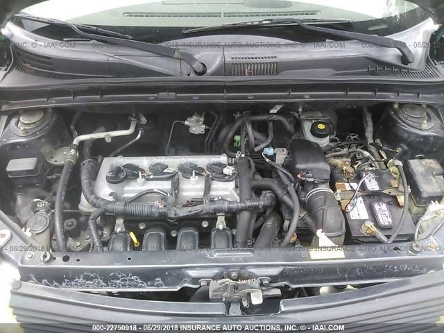 JTLKT324054026958 - 2005 TOYOTA SCION XB BLACK photo 10