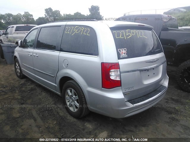 2A4RR5DG3BR658173 - 2011 CHRYSLER TOWN & COUNTRY TOURING SILVER photo 3