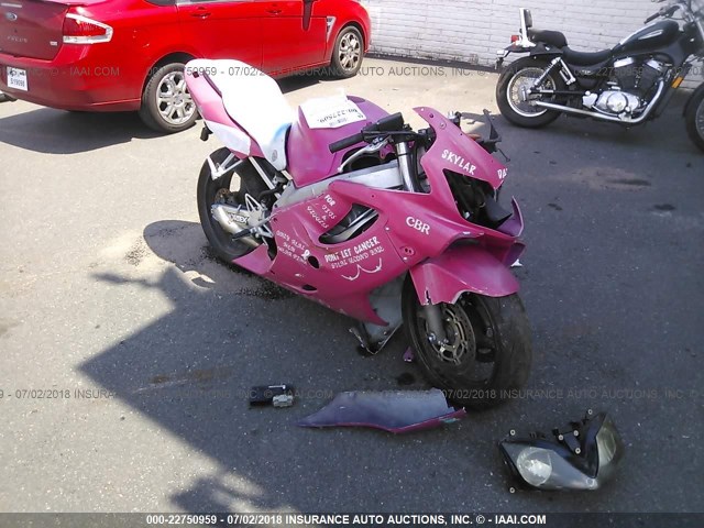 JH2PC35036M701687 - 2006 HONDA CBR600 F4 PINK photo 1