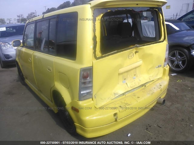 JTLKT334754016295 - 2005 TOYOTA SCION XB Sarı foto 3