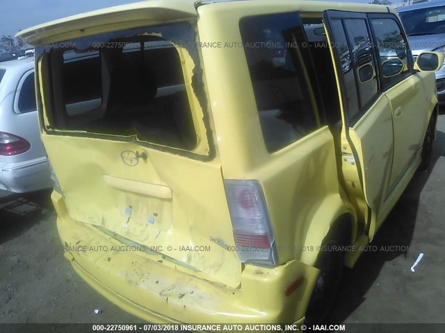 JTLKT334754016295 - 2005 TOYOTA SCION XB Sarı foto 6