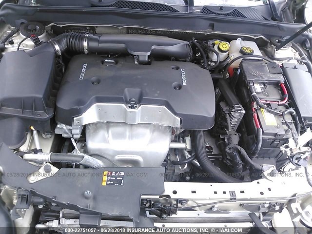 1G11B5SL1FF179327 - 2015 CHEVROLET MALIBU LS TAN photo 10