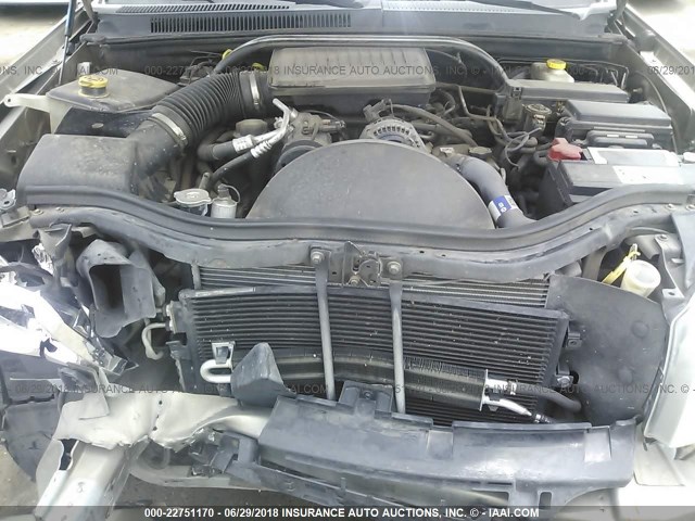 1J4GR48K35C670580 - 2005 JEEP GRAND CHEROKEE LAREDO/COLUMBIA/FREEDOM 金色 照片 10