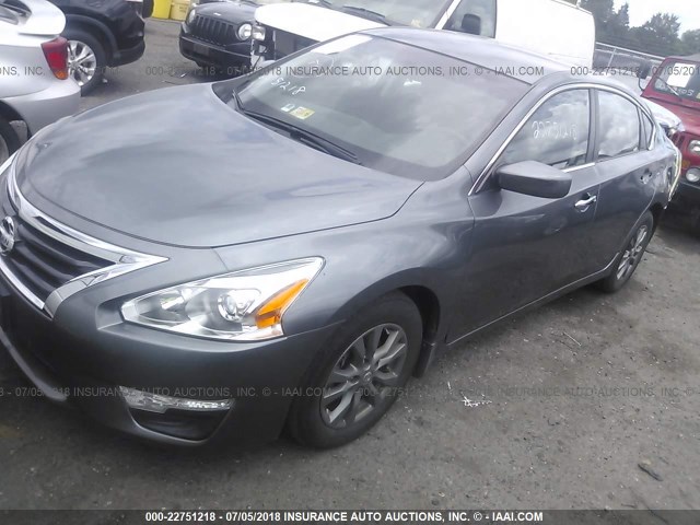 1N4AL3AP5FN360858 - 2015 NISSAN ALTIMA 2.5/S/SV/SL GRAY photo 2