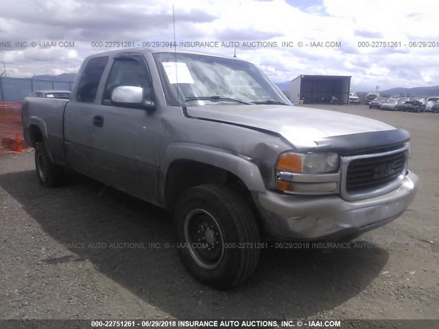 1GTGK29U22Z233564 - 2002 GMC NEW SIERRA K2500 GRAY photo 1