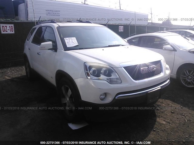 1GKLVMED8AJ153274 - 2010 GMC ACADIA SLT-1 Biały zdjęcie 1