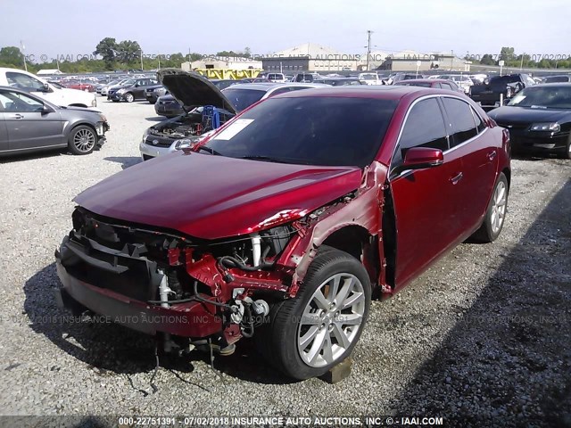 1G11H5SA0DF125785 - 2013 CHEVROLET MALIBU LTZ 红色 照片 6