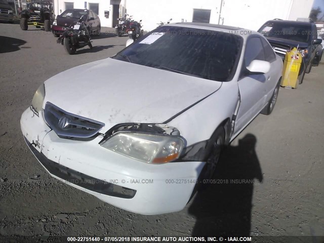 19UYA426X1A027258 - 2001 ACURA 3.2CL TYPE-S WHITE photo 6
