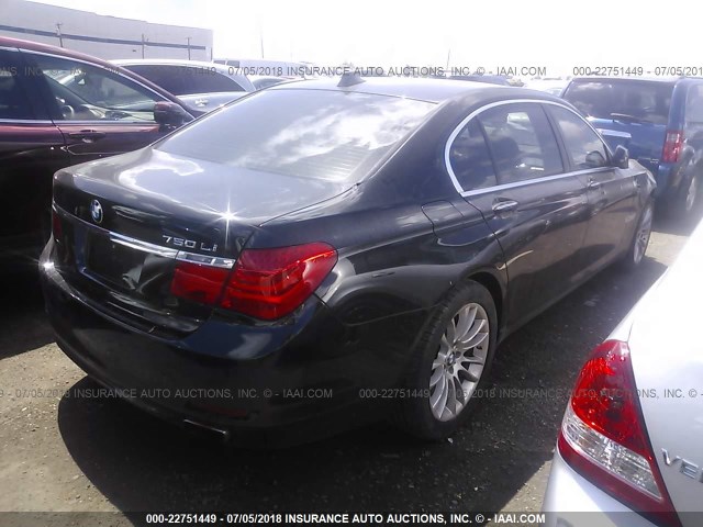 WBAKC8C50BC432818 - 2011 BMW 750 LXI BLACK photo 4