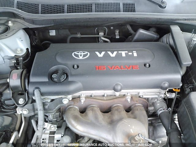 JTNBE46K883147604 - 2008 TOYOTA CAMRY CE/LE/XLE/SE BLUE photo 10