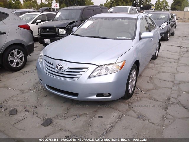 JTNBE46K883147604 - 2008 TOYOTA CAMRY CE/LE/XLE/SE BLUE photo 2