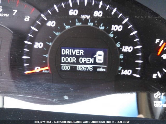 JTNBE46K883147604 - 2008 TOYOTA CAMRY CE/LE/XLE/SE BLUE photo 7