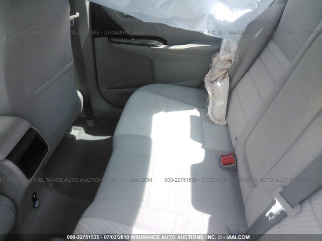 4T1BF1FK8HU785793 - 2017 TOYOTA CAMRY LE/XLE/SE/XSE BLACK photo 8