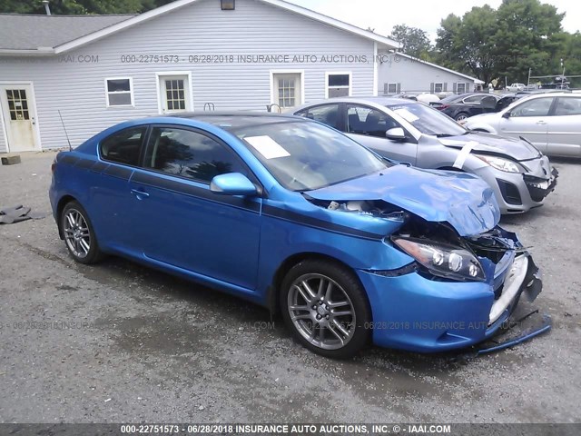 JTKDE3B71A0314555 - 2010 TOYOTA SCION TC ლურჯი ფოტო 1
