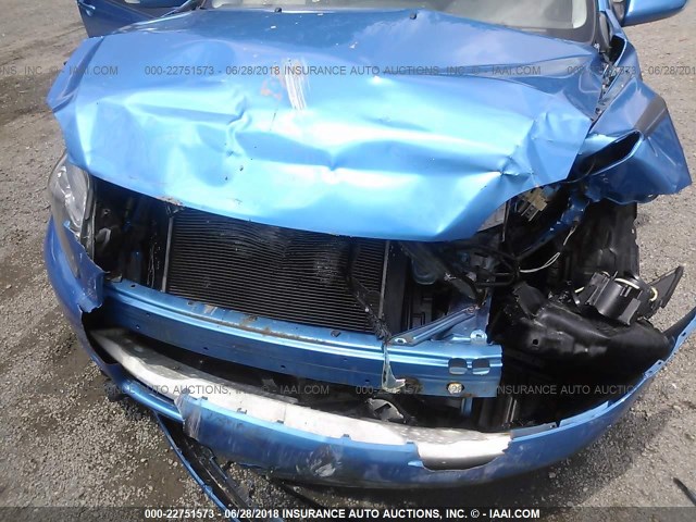 JTKDE3B71A0314555 - 2010 TOYOTA SCION TC ლურჯი ფოტო 6