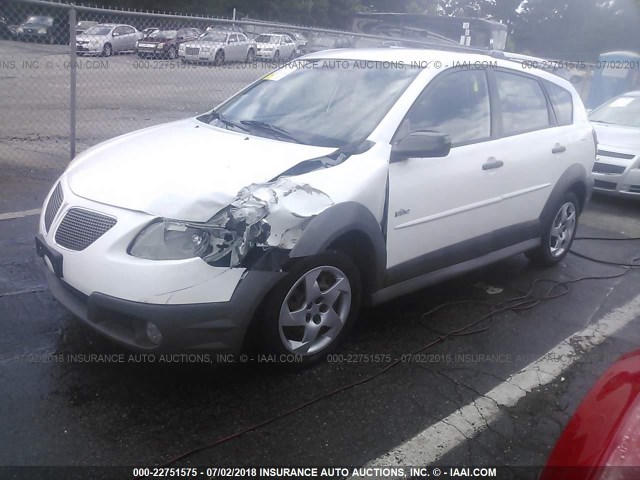 5Y2SL65807Z423765 - 2007 PONTIAC VIBE WHITE photo 2