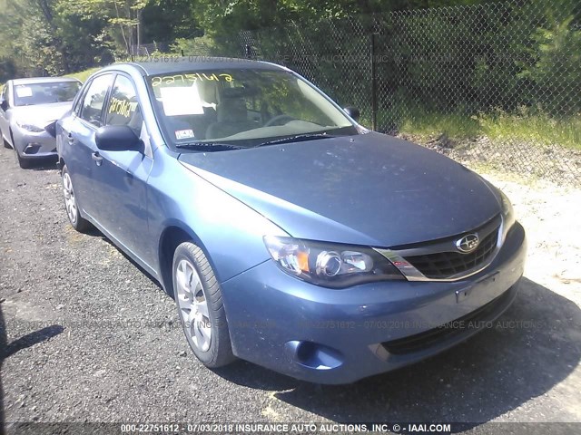 JF1GE61688G529453 - 2008 SUBARU IMPREZA 2.5I BLUE photo 1