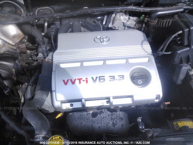 JTEEP21A240061341 - 2004 TOYOTA HIGHLANDER 棕色 照片 10