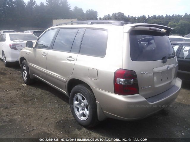 JTEEP21A240061341 - 2004 TOYOTA HIGHLANDER 棕色 照片 3