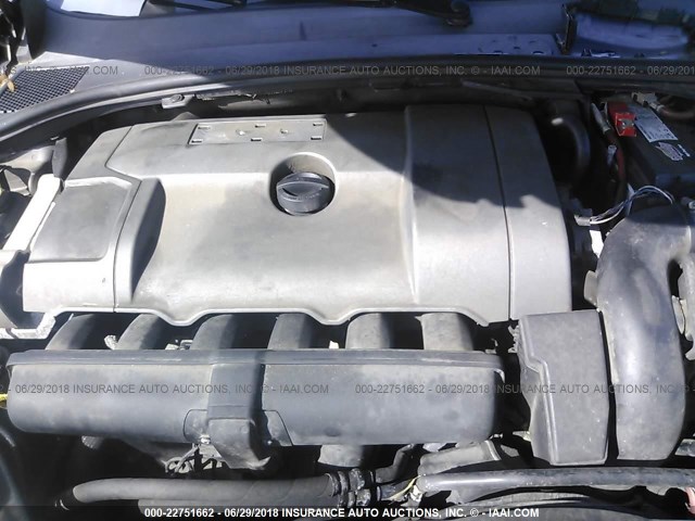 YV1AS982X71021865 - 2007 VOLVO S80 3.2 GRAY photo 10