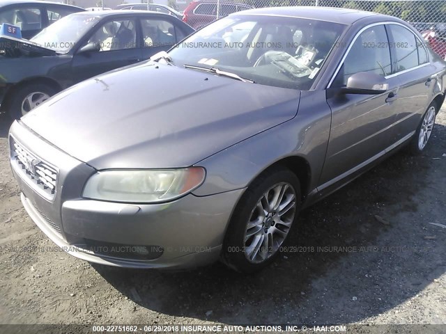 YV1AS982X71021865 - 2007 VOLVO S80 3.2 GRAY photo 2