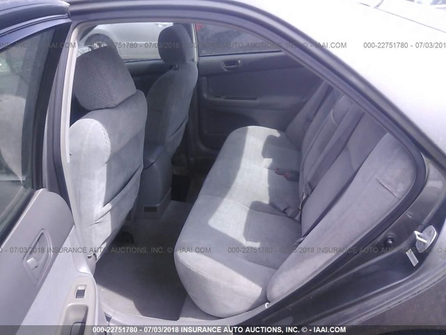 4T1BE32KX3U687765 - 2003 TOYOTA CAMRY LE/XLE/SE Сұр фото 8