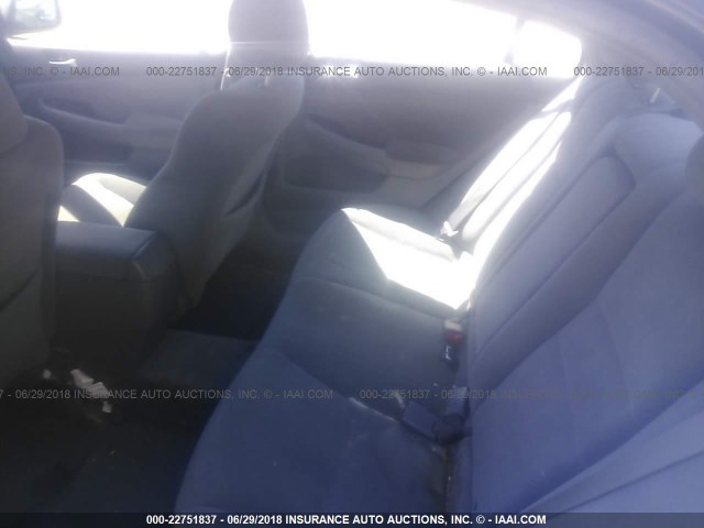 1HGCM56357A024994 - 2007 HONDA ACCORD SE GRAY photo 8