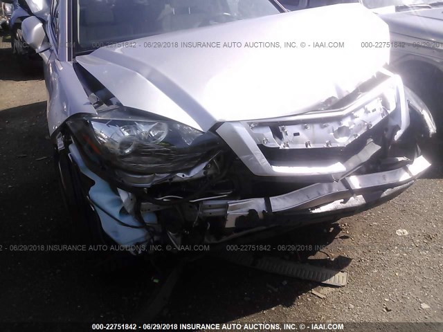 5J8TB1H58CA002172 - 2012 ACURA RDX TECHNOLOGY SILVER photo 6