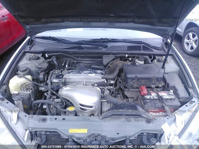 JTDBE30K450317252 - 2005 TOYOTA CAMRY LE/XLE/SE 银色 照片 10