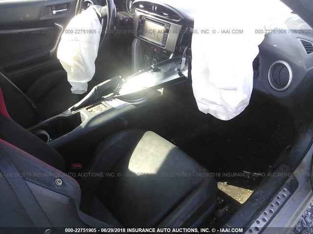JF1ZNAA16D2730422 - 2013 TOYOTA SCION FR-S GRAY photo 5