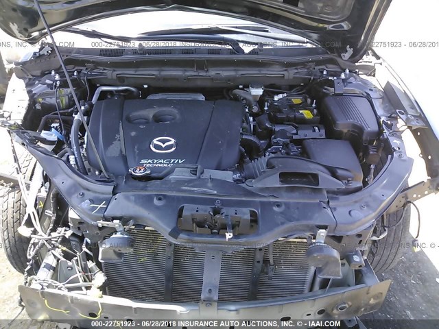 JM3KE4CY6G0785029 - 2016 MAZDA CX-5 TOURING Черный фото 10
