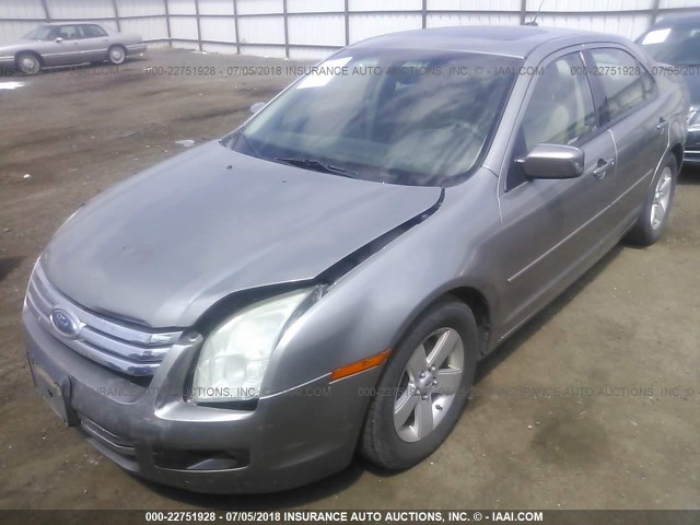 3FAHP07Z09R120449 - 2009 FORD FUSION SE SILVER photo 2