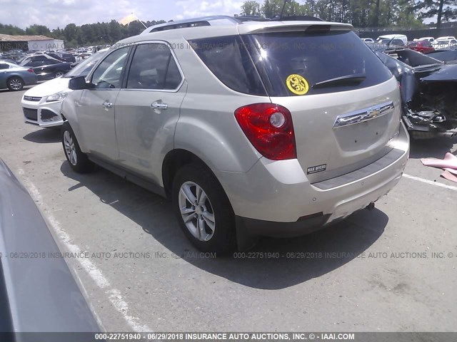 2GNALFEK6D6305595 - 2013 CHEVROLET EQUINOX LTZ Pewter photo 3