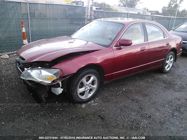 JM1TA221011713567 - 2001 MAZDA MILLENIA MAROON photo 2