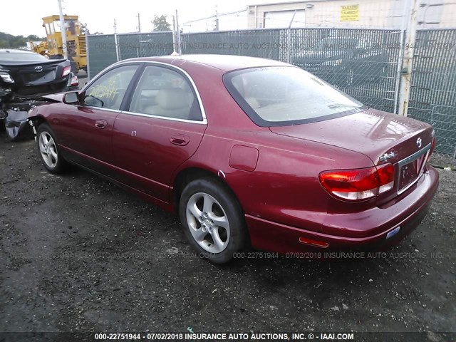 JM1TA221011713567 - 2001 MAZDA MILLENIA MAROON photo 3