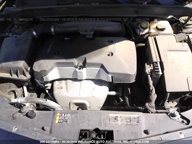 1G11H5SL5EF231040 - 2014 CHEVROLET MALIBU LTZ 黑色 照片 10