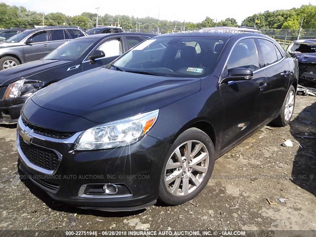 1G11H5SL5EF231040 - 2014 CHEVROLET MALIBU LTZ 黑色 照片 2