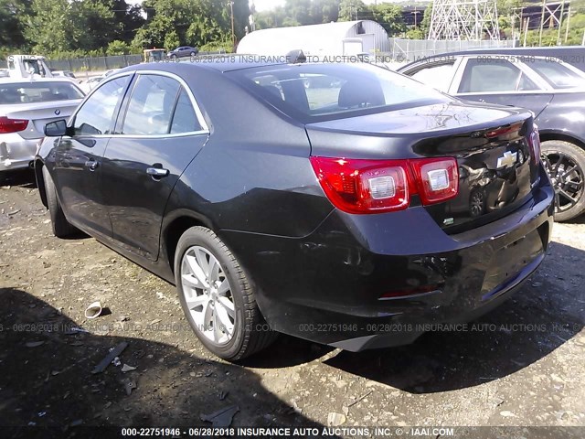 1G11H5SL5EF231040 - 2014 CHEVROLET MALIBU LTZ 黑色 照片 3