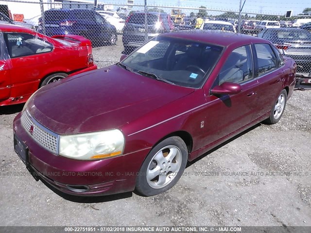 1G8JD54R84Y511634 - 2004 SATURN L300 LEVEL 2 RED photo 2