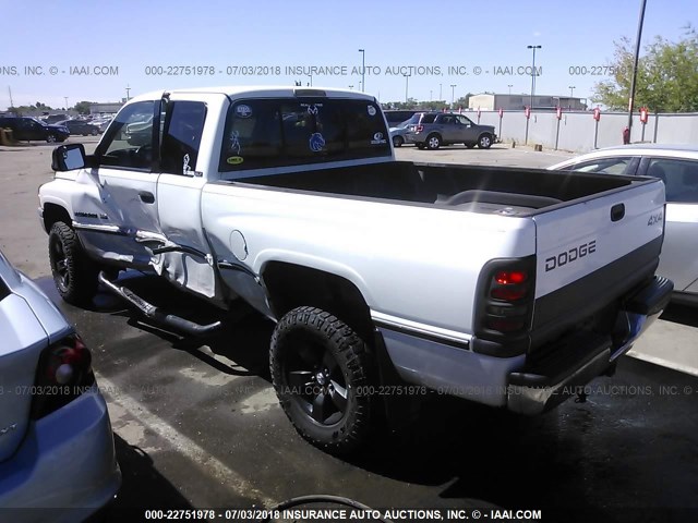 3B7HF13Y1VG806831 - 1997 DODGE RAM 1500 白色 照片 3