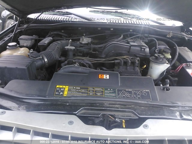1FMZU72K13ZB16886 - 2003 FORD EXPLORER XLS/XLS SPORT BLACK photo 10