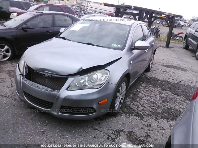 JS2RF9A39A6101075 - 2010 SUZUKI KIZASHI SE SILVER photo 2