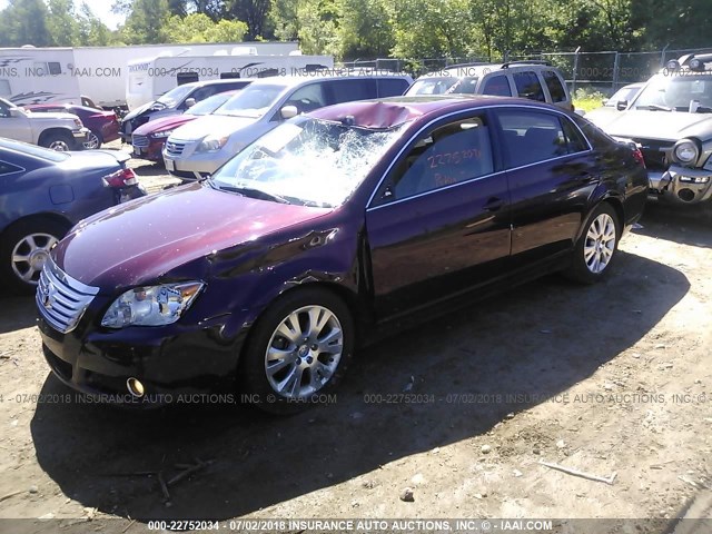 4T1BK3DB9AU363693 - 2010 TOYOTA AVALON XL/XLS/LIMITED MAROON photo 2