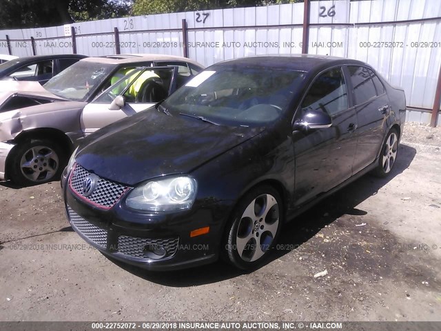 3VWDJ71K98M186800 - 2008 VOLKSWAGEN GLI შავი ფოტო 2