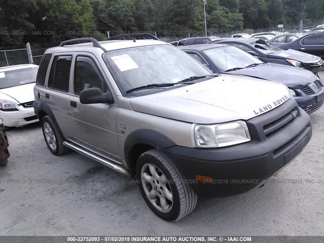 SALNY22292A395732 - 2002 LAND ROVER FREELANDER SE BEIGE photo 1