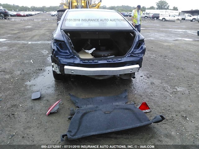 4T1BF1FK5FU894743 - 2015 TOYOTA CAMRY LE/XLE/SE/XSE Dark Blue photo 6