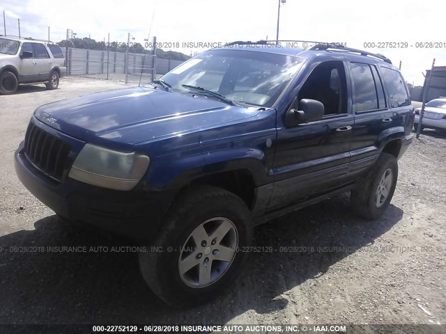 1J4GW48J24C279726 - 2004 JEEP GRAND CHEROKEE LAREDO/COLUMBIA/FREEDOM 蓝色 照片 2