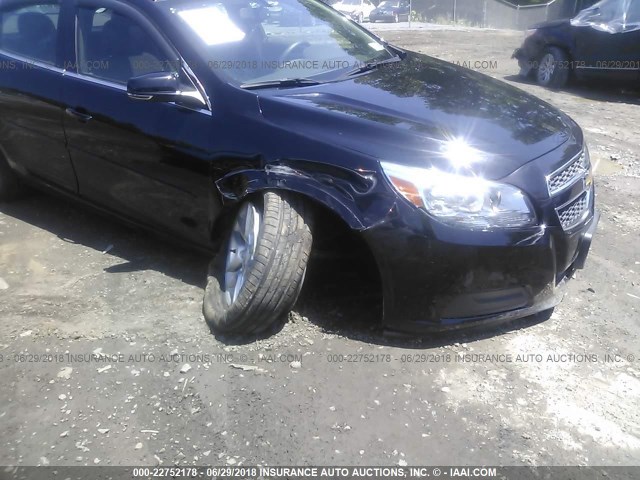 1G11C5SA4DU121474 - 2013 CHEVROLET MALIBU 1LT 黑色 照片 6