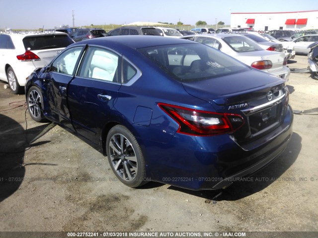 1N4AL3AP6HC494311 - 2017 NISSAN ALTIMA 2.5/S/SV/SL/SR BLUE photo 3